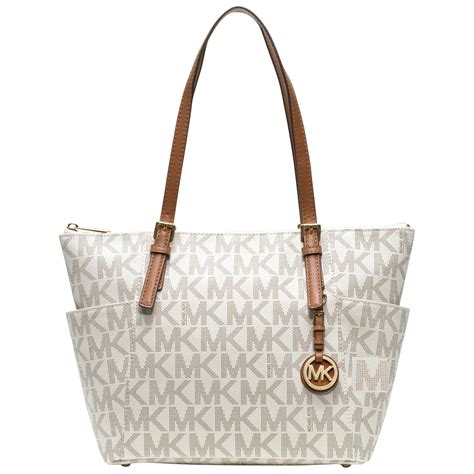 Michael Kors white handbags